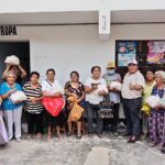 Alcalde sigue donando equipamiento a clubes de Vasos de Leche en El Porvenir