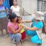 Huánuco: niños de comunidad Maravillas previenen la anemia y cuidan su salud bucal durante campaña médica